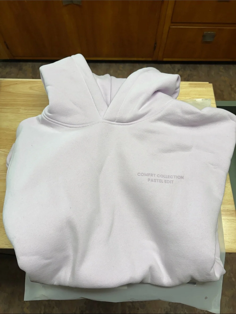 Pastel Edit Comfort Collection Light Lavender Hoodie